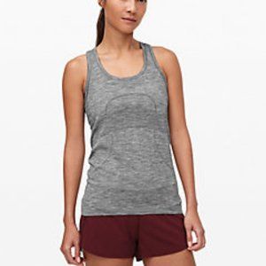 Lululemon Swiftly Tech Racerback Gray Size 2